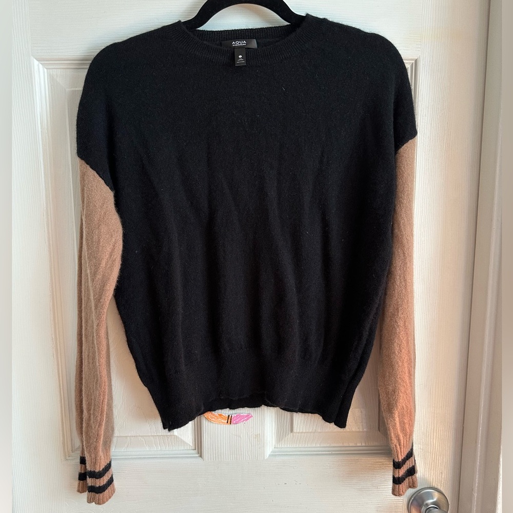 Aqua Cashmere Sweater